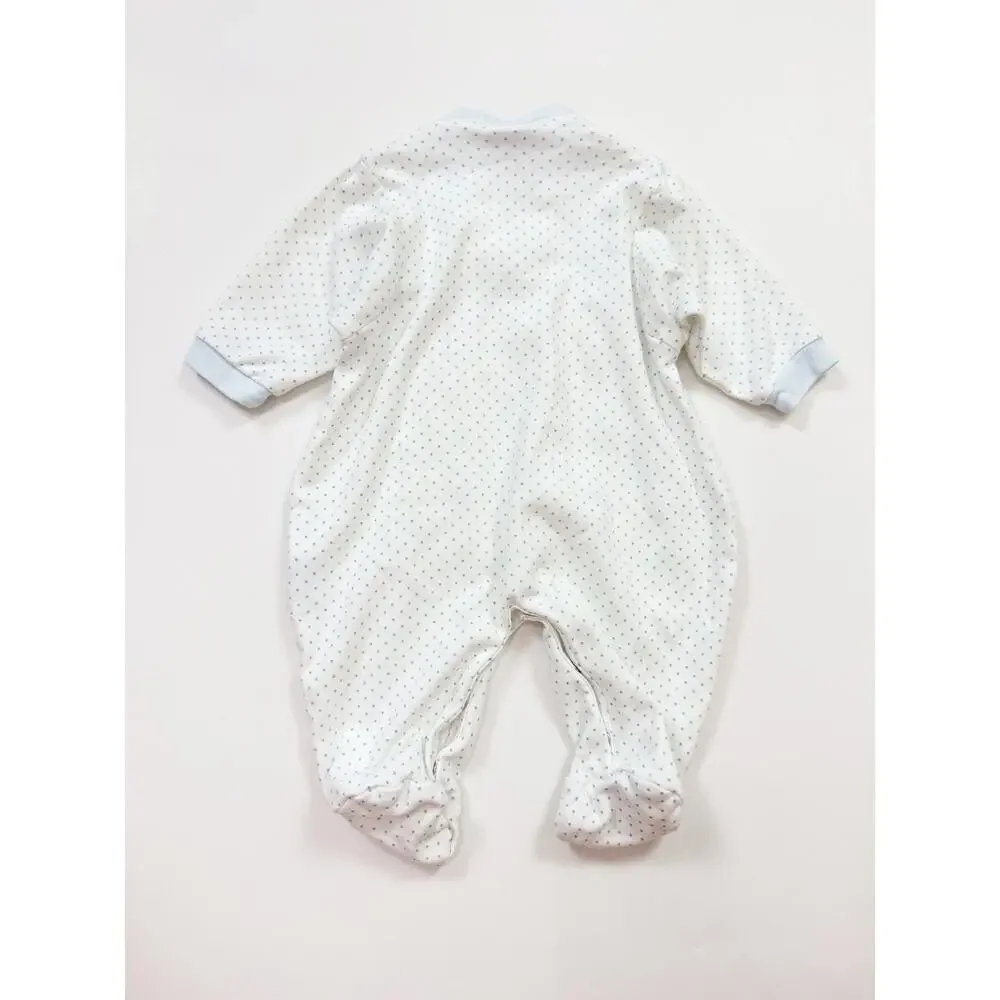 Squiggles Polka Dot Train Coverall